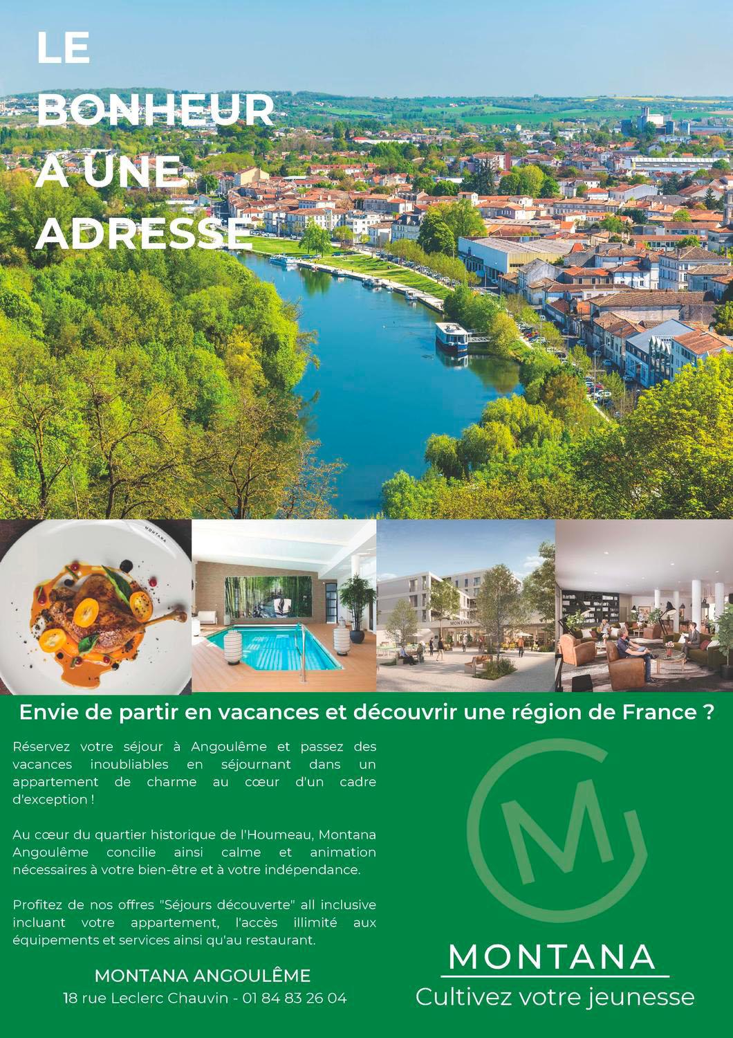 residences montana angouleme vacances